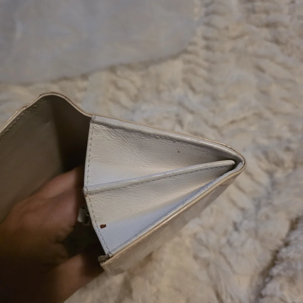 Dior Glossy Cream Wallet